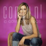 25-11-2003 Wendy van Dijk at studio in Amsterdam.

[keywords]Posed, Half Length, Eyecontact, Smiling, TV presentator[/keywords]